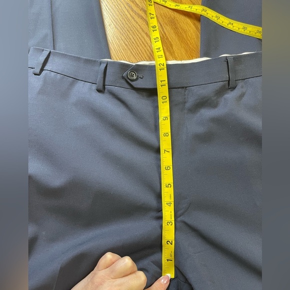 Brooks Brothers Men’s Navy Wool Blend Pants Waist 40 Inseam 30 - Picture 4 of 7